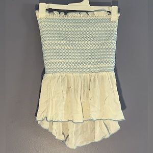 LA Hearts ruched tube top size XS